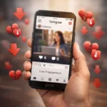 ضعف التفاعل على إنستغرام